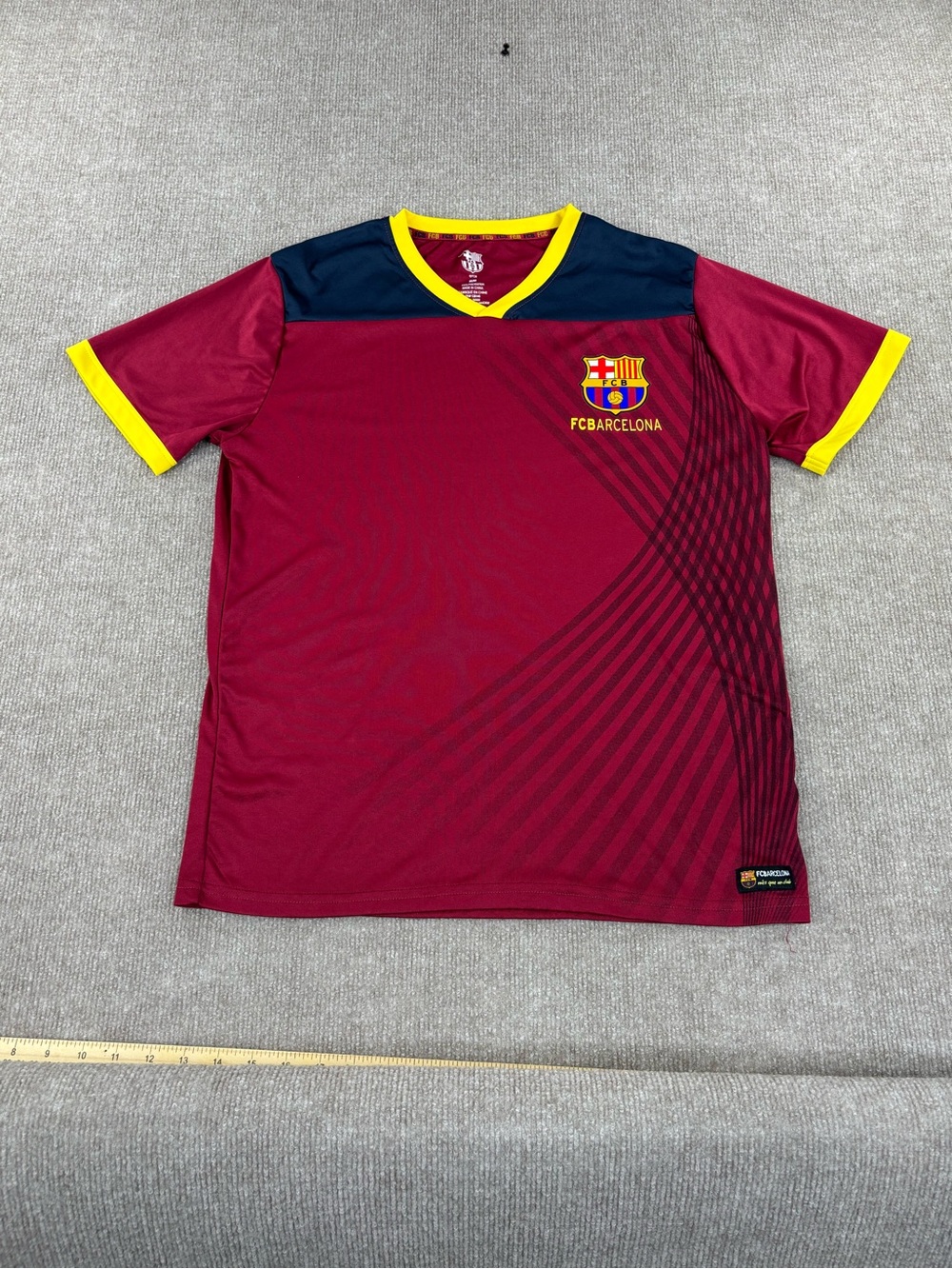 FC Barcelona Football Jersey Men Medium Red FCB Soccer Official Shirt